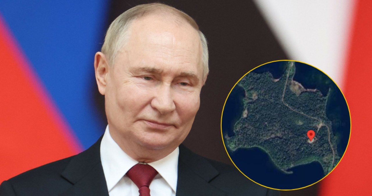 Dzięki Mapom Google wiemy, co strzeże posiadłości Putina