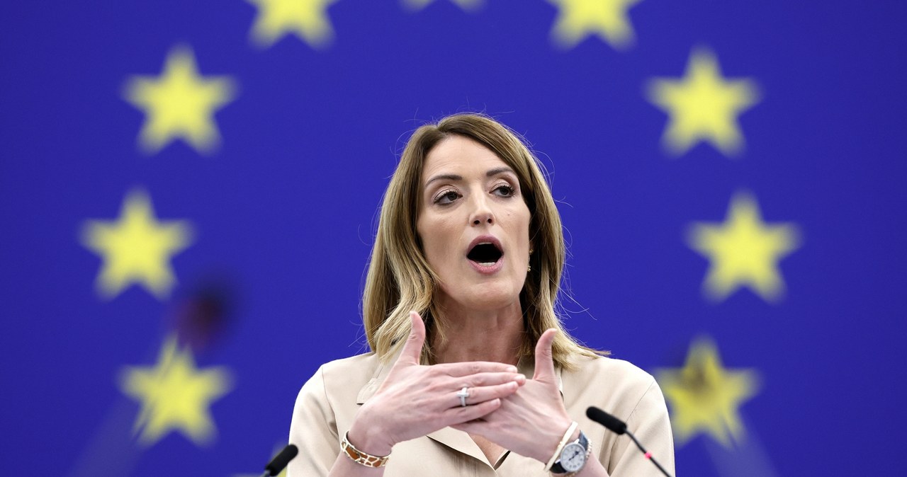 Roberta Metsola wybrana na przewodniczącą PE