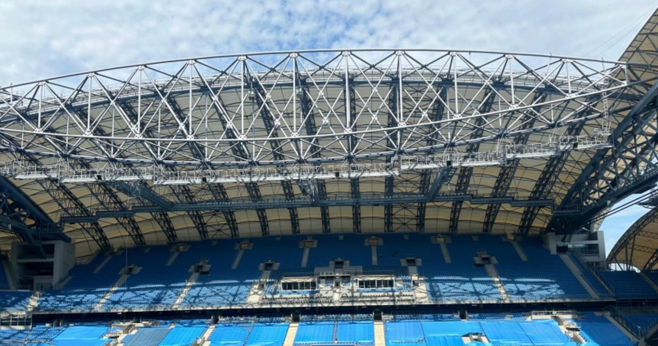 Stadion przy Bułgarskiej z nową murawą