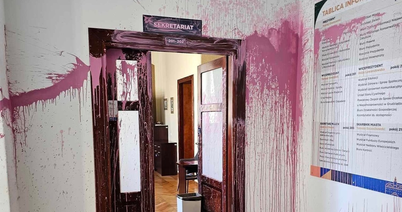 „Bardzo przykry incydent” w urzędzie miejskim w Grudziądzu
