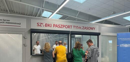 Punkt paszportowy na lotnisku w Pyrzowicach otwarty