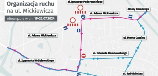 W weekend zamknięte ważne wrocławskie skrzyżowanie