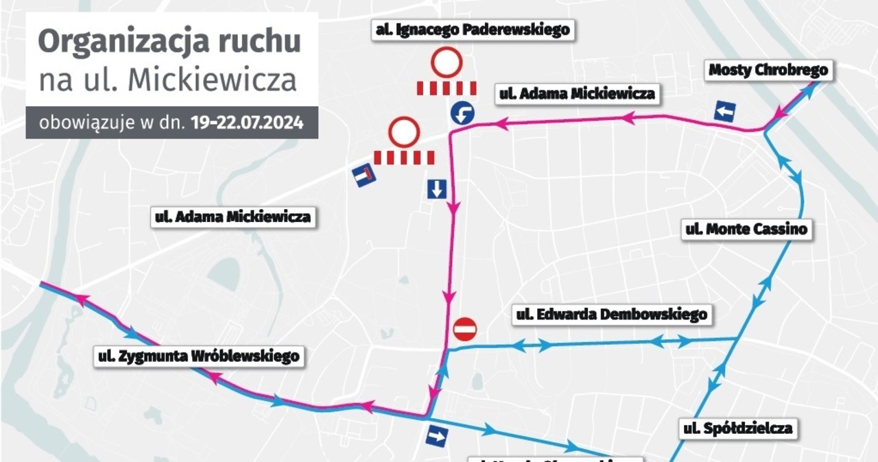 W weekend zamknięte ważne wrocławskie skrzyżowanie