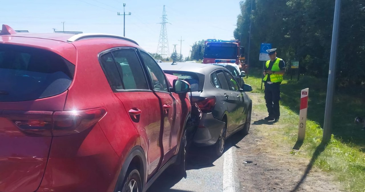 Trójka dzieci trafiła do szpitala. Groźny wypadek w Pomorskiem