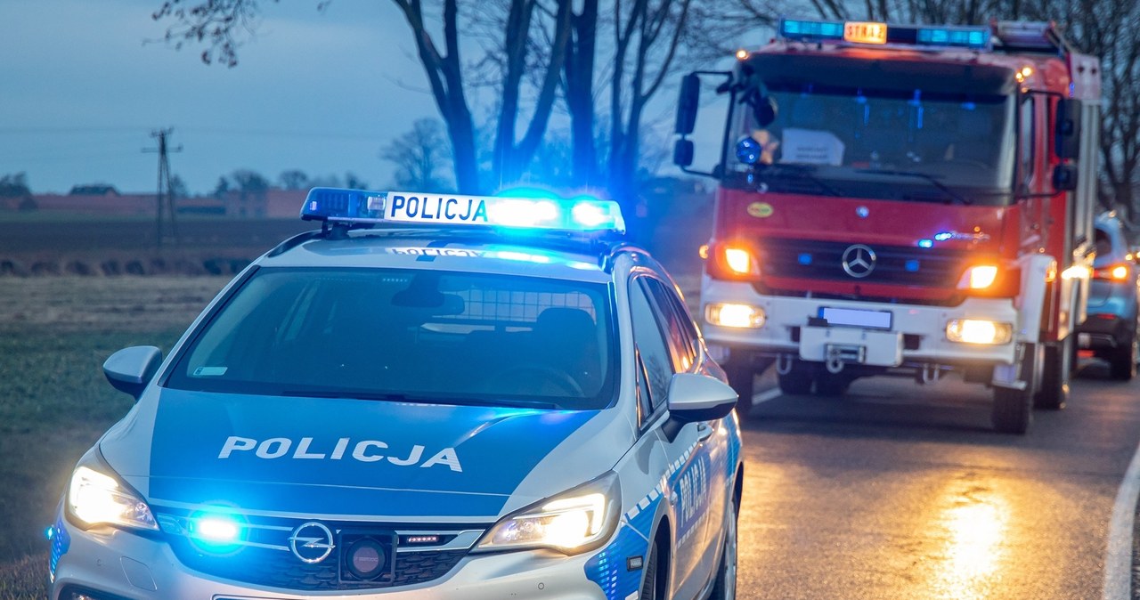 15-latek za kierownicą. Wjechał w mężczyznę na ławce i uszkodził dwa auta