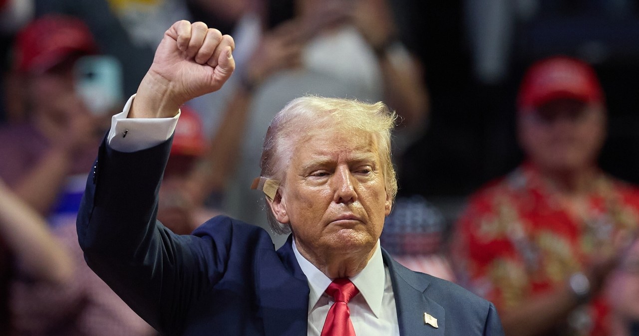Trump: Przyjąłem kulę za demokrację