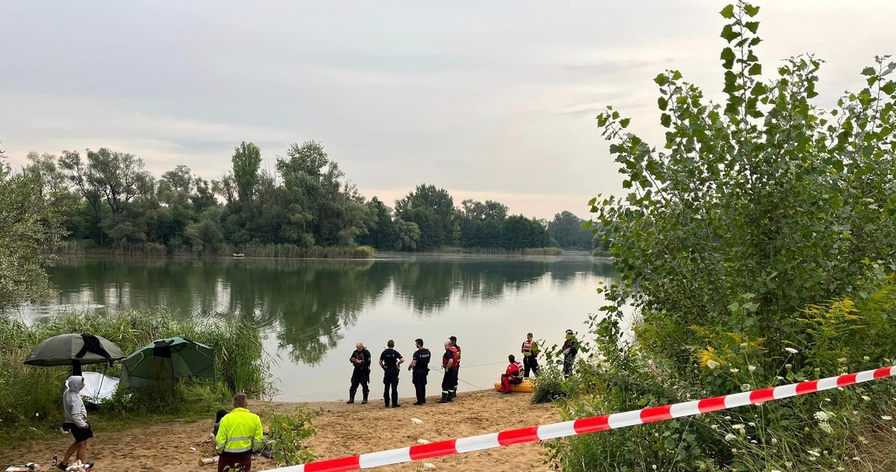 Ciało mężczyzny wyłowiono w Przylasku Rusieckim