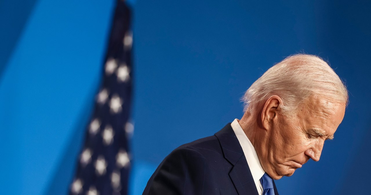 Biden jeszcze rano planował start w wyborach, decyzję zmienił po południu