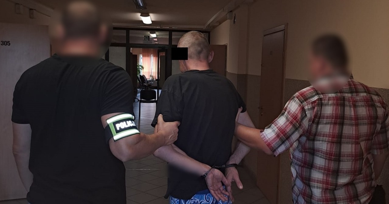 Podpalił butelkę z benzyną na balkonie sąsiada