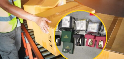 Towary o wartości 52 mln złotych przejęte przez służby w sortowni kurierskiej