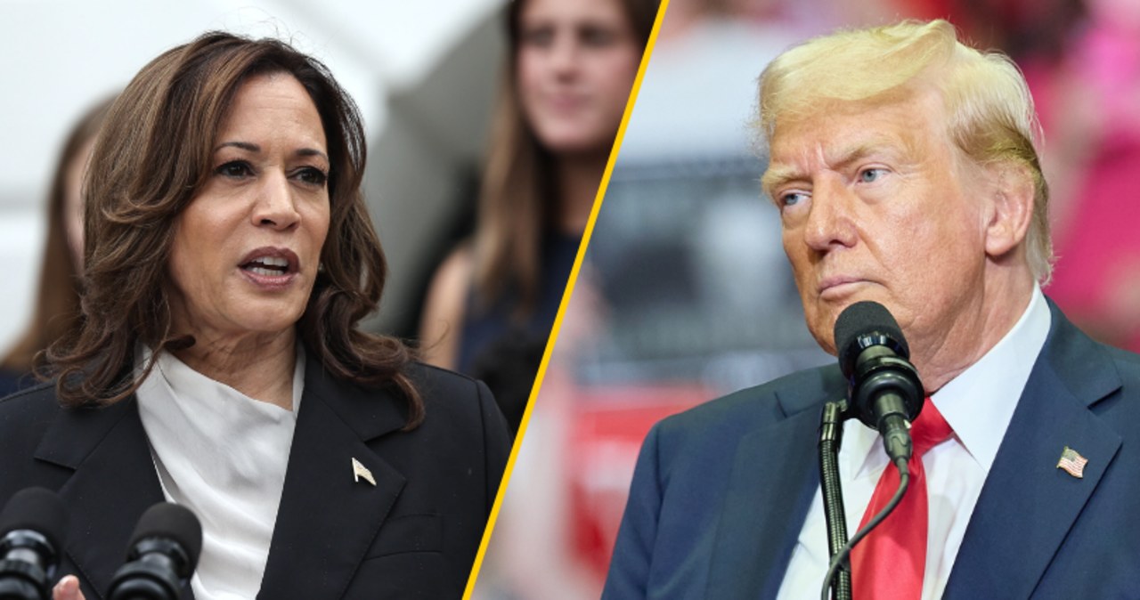 Złe wieści dla Trumpa. Harris prowadzi w sondażu