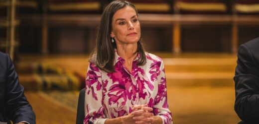 Zachwycająca królowa Letizia. Kolejny raz przykuła uwagę sukienką