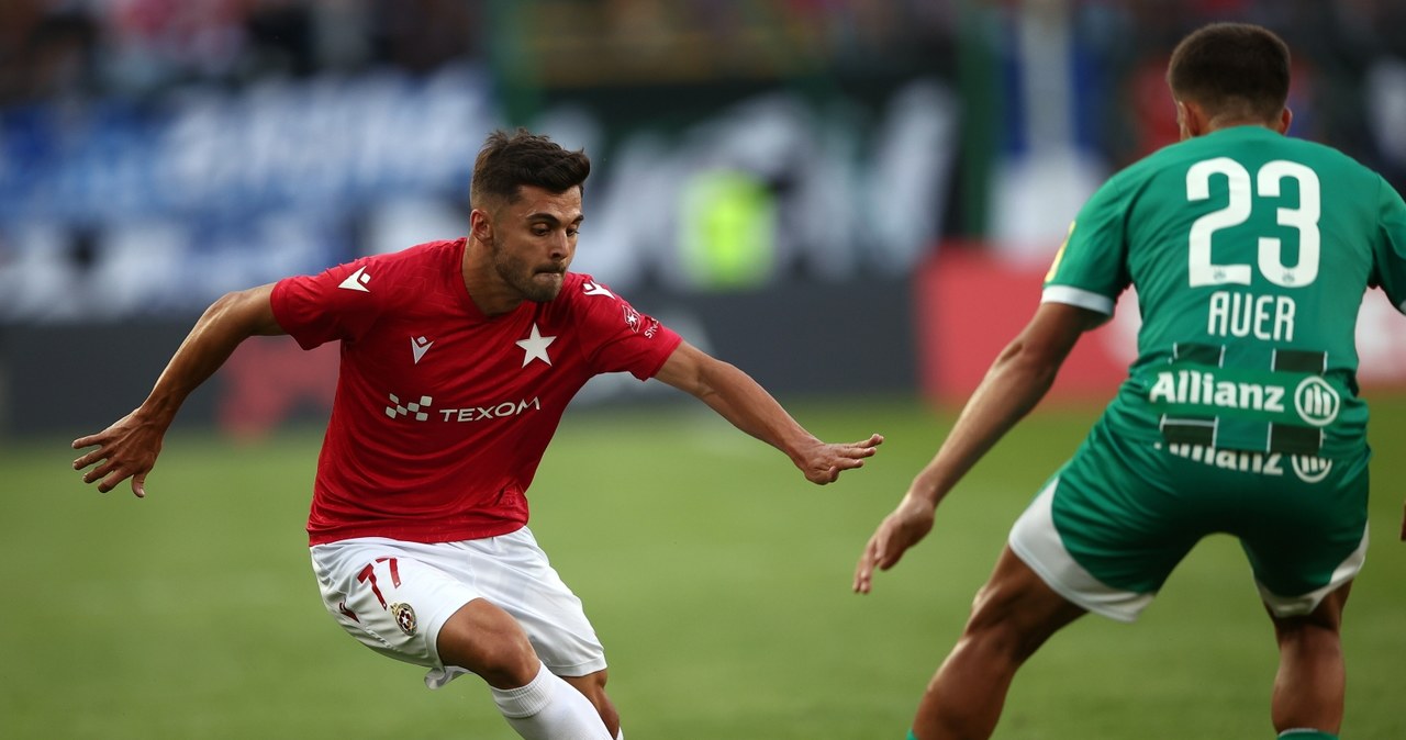 Liga Europy: Wisła Kraków przegrała z Rapidem Wiedeń
