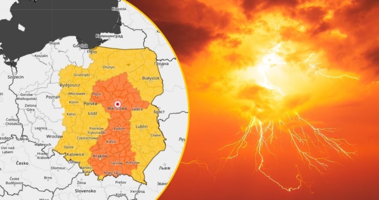 Upał do 33 stopni, burze i grad. Przed nami niebezpieczna mieszanka pogodowa