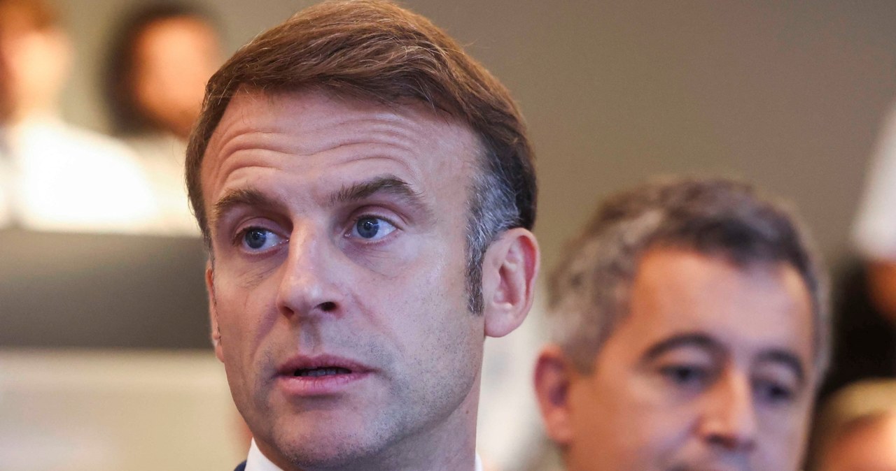 Macron ostrzegł prezydenta Iranu przed wspieraniem Rosji