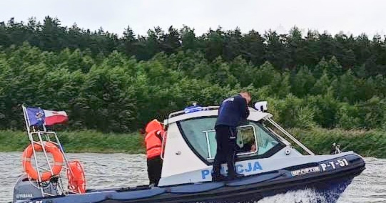 Poszukiwania rodziców na Jeziorze Mikołajskim. 4-latka pod opieką dziadka