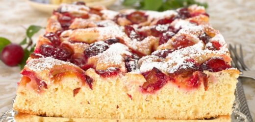 Ciasto jogurtowe ze śliwkami. Bije na głowę drożdżowy klasyk