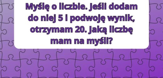 Test IQ: Tylko osoba nadzwyczaj inteligentna rozwiąże zagadkę w 10 sekund