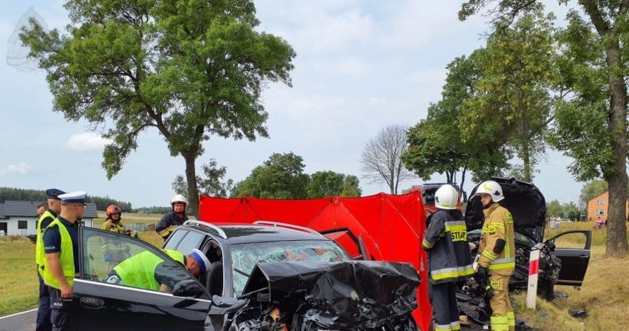 Tragiczny wpadek w Kodrąbie. Zarzut dla kierowcy