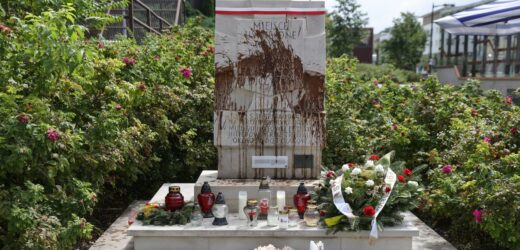 Są zarzuty dla 76-latki, która zdewastowała pomnik Ofiar Rzezi Woli