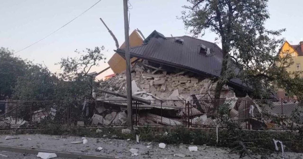 Wybuch gazu w Augustowie. Z domu zostało gruzowisko
