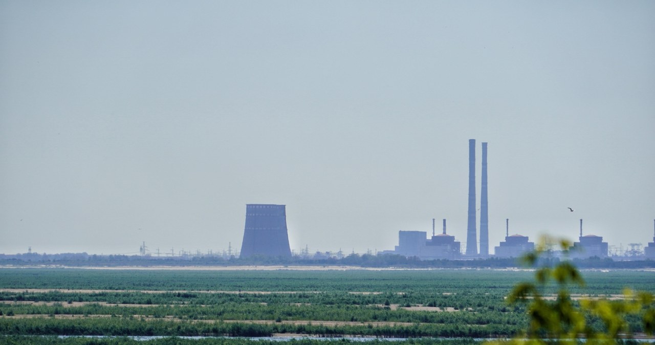 Pożar w elektrowni jądrowej w Enerhodarze ugaszony