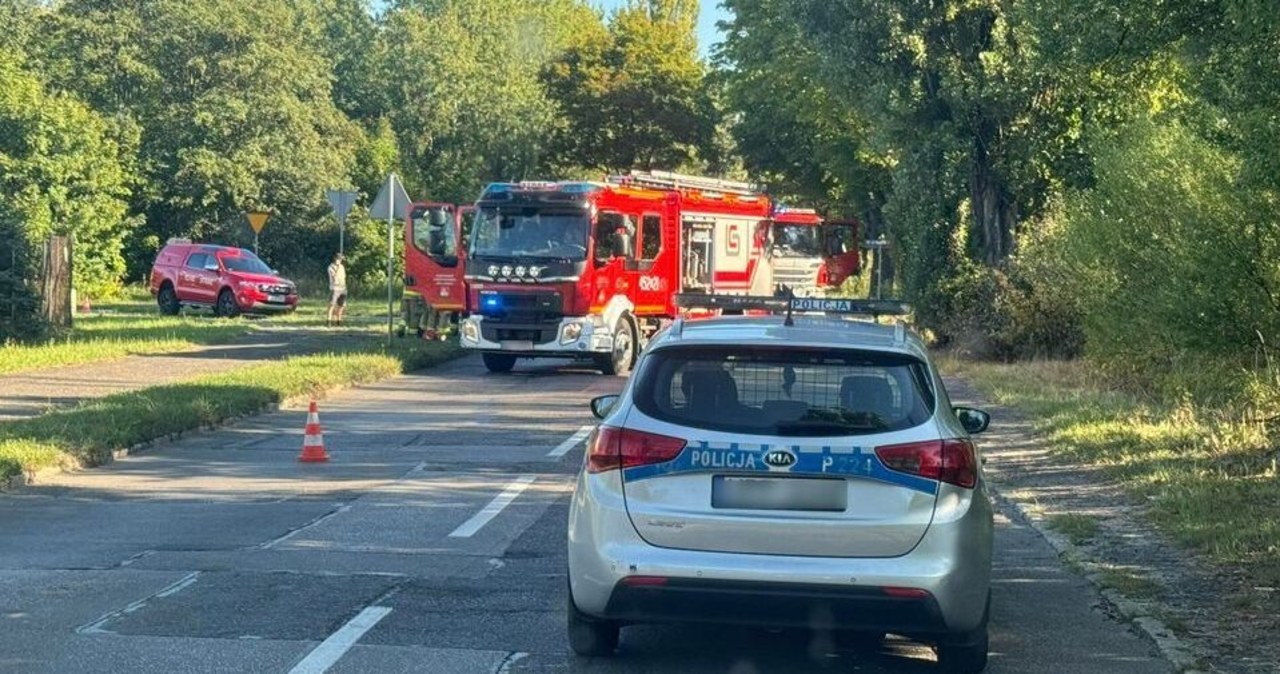 Wypadek w Gliwicach. Auto potrąciło rowerzystkę