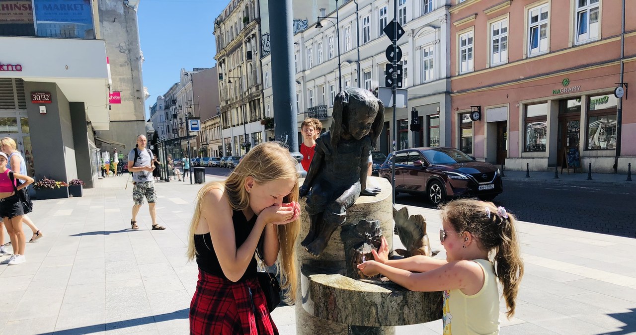 Łódzka woda ze zdrojów ulicznych najlepsza na upał!