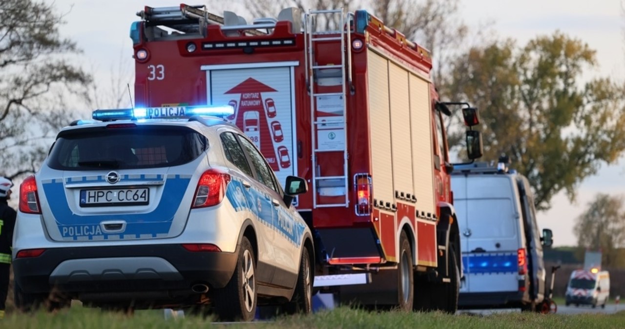 Śmiertelny wypadek na DK20. Dwoje dzieci w stanie ciężkim