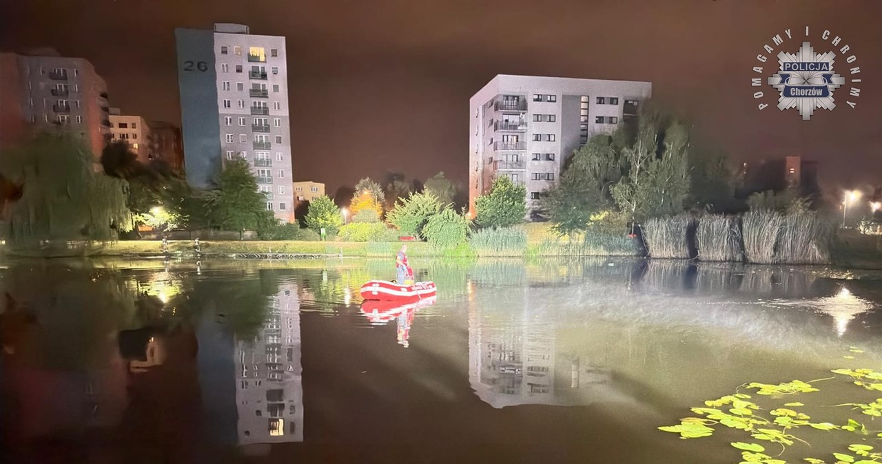 Dwóch mężczyzn utonęło w chorzowskim stawie