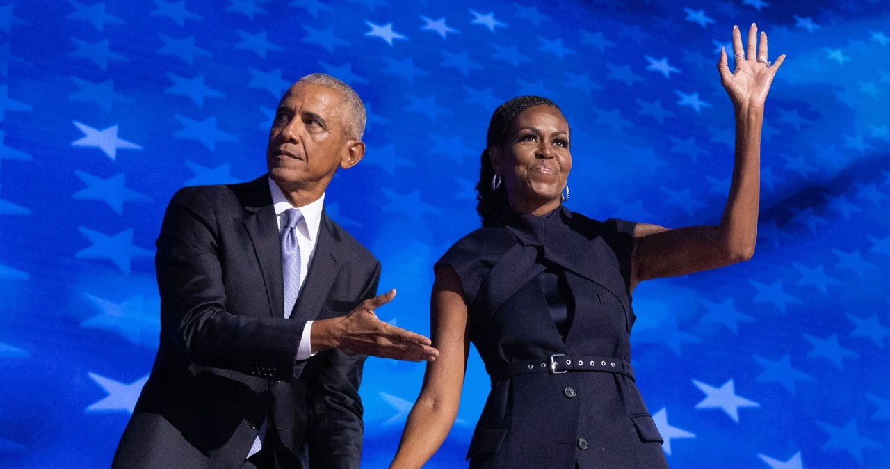 Kamala Harris oficjalną kandydatką demokratów. Mocne wystąpienia Michelle i Baracka Obamów