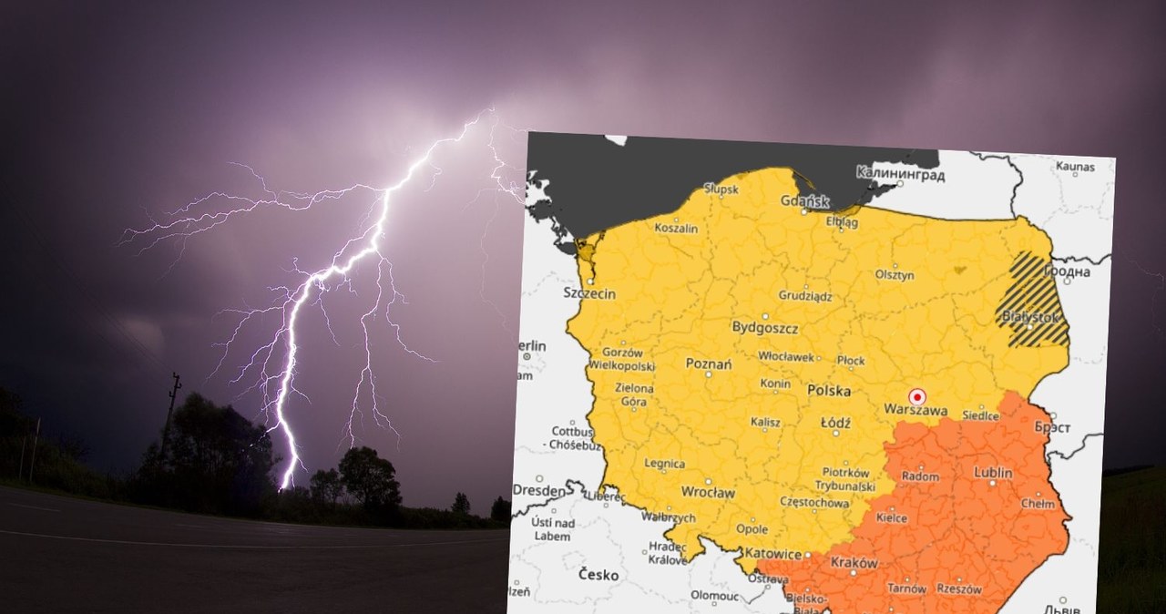 Niebezpieczna pogoda. Cały kraj objęty alertami IMGW