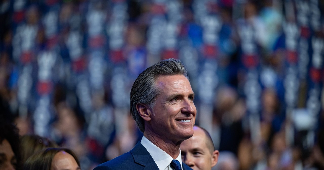 ​Gavin Newsom dla RMF FM: Harris będzie liderem dla reszty wolnego świata