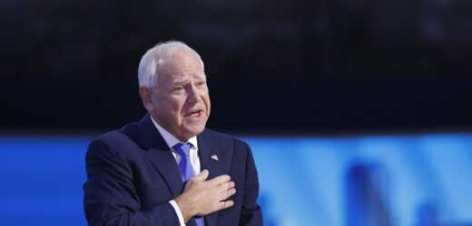 Tim Walz przyjął nominację Partii Demokratycznej na kandydata na wiceprezydenta