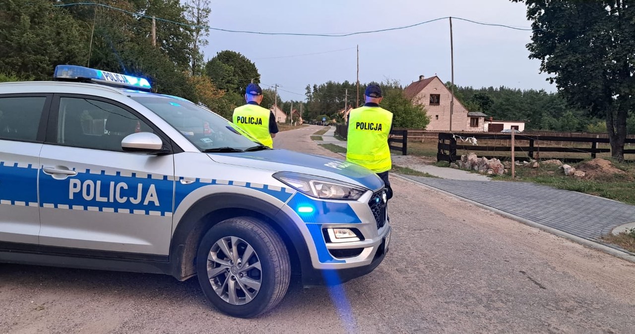 Strzelanina w Warmińsko-Mazurskiem. Trwa akcja mundurowych