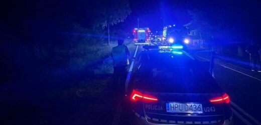Śmiertelny wypadek koło Sompolna. Samochód wjechał w dom