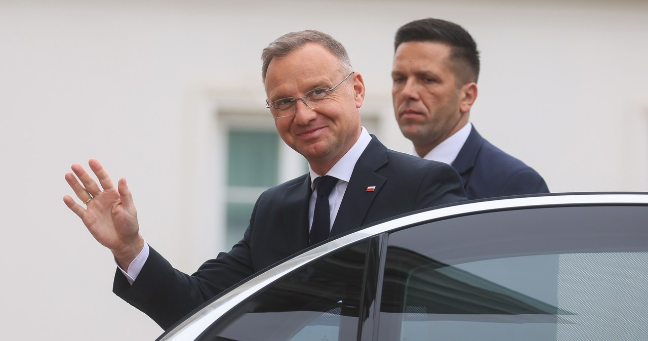 Prezydent Duda jest na Ukrainie