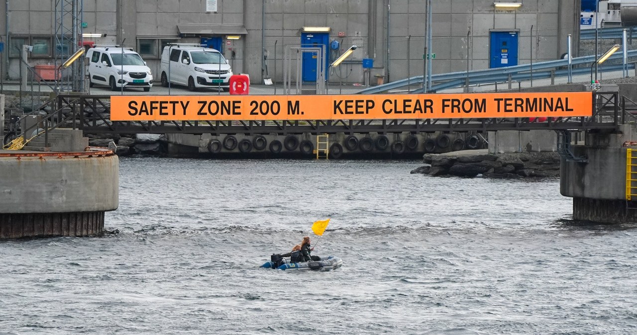 ​Aktywiści blokują terminal gazowy w Norwegii. Jest z nimi Greta Thunberg