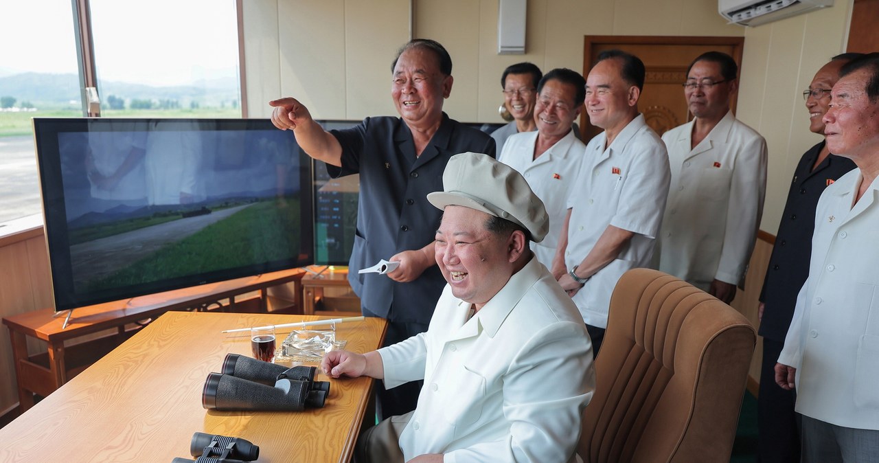 Kim Dzong Un nadzorował testy nowych dronów kamikadze