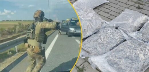 Przewozili hyundaiem 10 kg marihuany. Zatrzymali ich kontrterroryści [FILM]