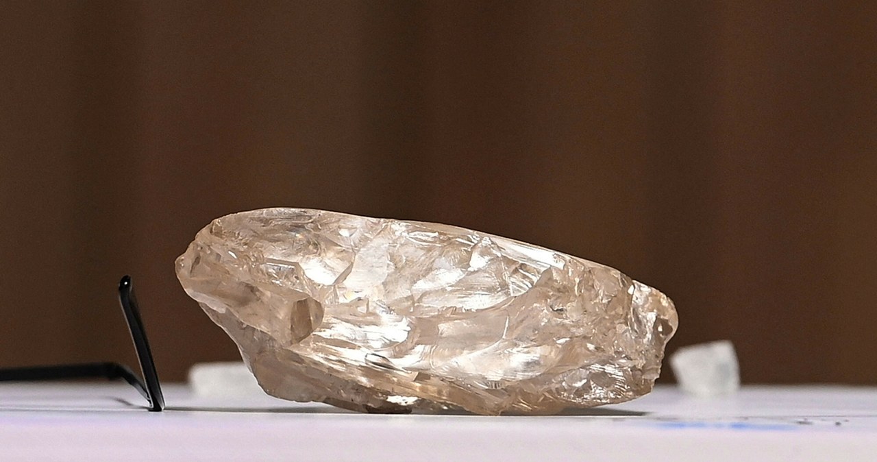 Półkilogramowy diament z Botswany będzie szlifowany w Antwerpii