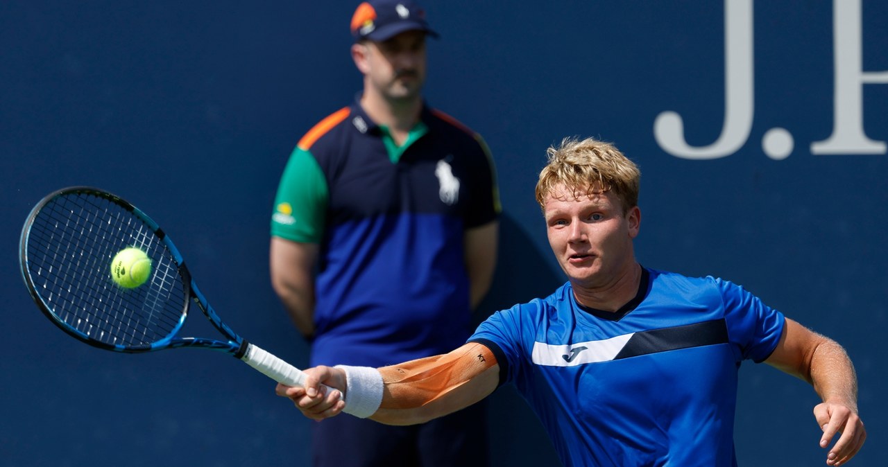 Kaśnikowski zadebiutował w US Open. Przegrał w 5 setach