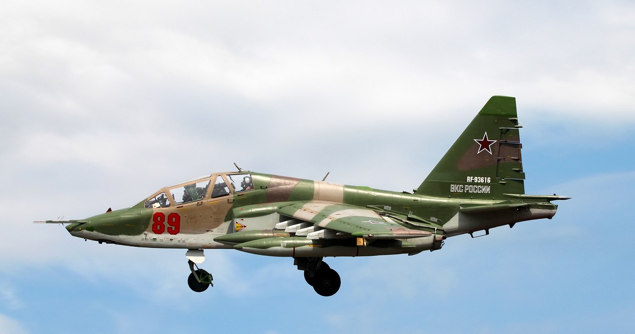 Sukces Ukraińców. Rosyjski Su-25 zestrzelony z ręcznej wyrzutni