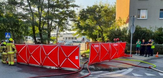 Łódzkie: Mężczyzna zginął w pożarze auta elektrycznego w Skierniewicach