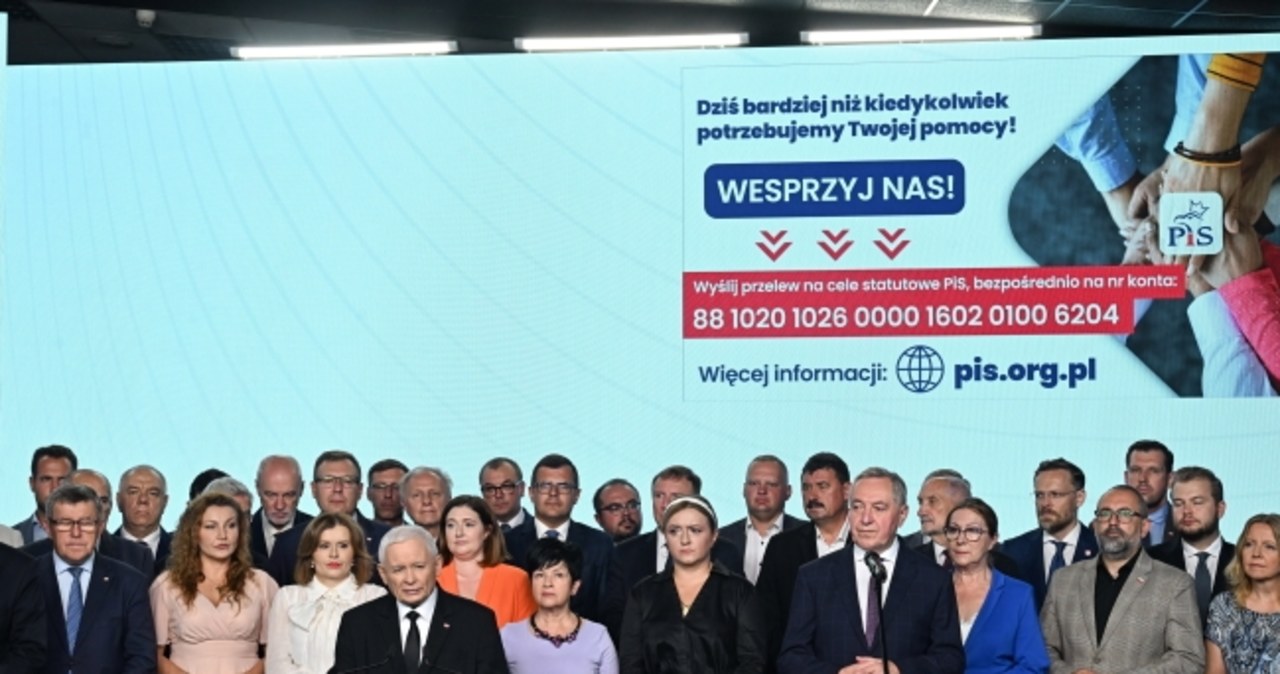PiS prosi wyborców o pieniądze. Na konto partii wpłacono już ponad 505 tys. zł darowizn