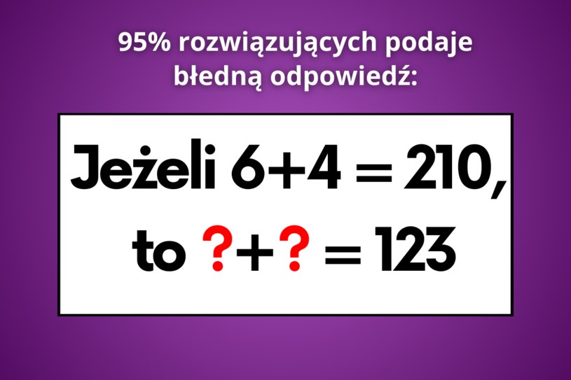 Oto zagadka wyłącznie dla geniuszy. Rozwiążą ją tylko osoby z IQ wyższym niż 150