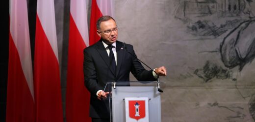 Prezydent w Wieluniu o zadośćuczynieniu Polsce za II wojnę światową