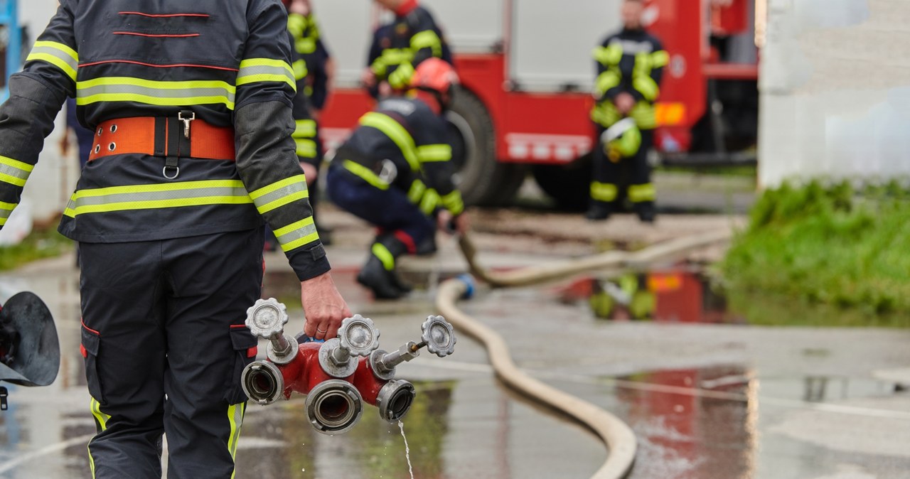 ​Spłonęło mieszkanie w bloku. Jedna osoba nie żyje