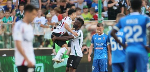 Ekstraklasa piłkarska: Legia rozgromiła Motor 5:2