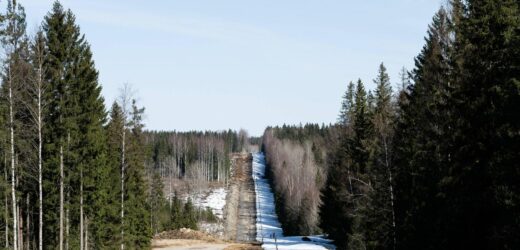 Finlandia zwiększy wysokość zapory na granicy z Rosją